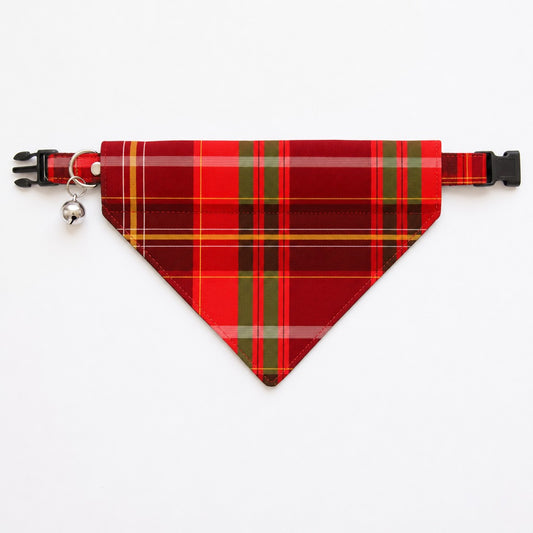 Classic Tartan Plaid Cat Bandana